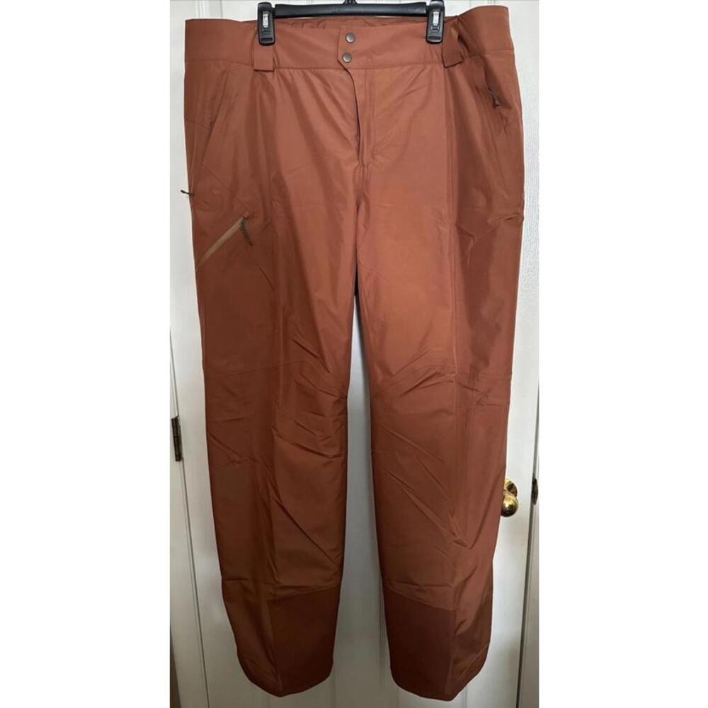 Patagonia $249 Men XXL Powder Town Snow & Alpine Pants Regular Length Sisu Brown